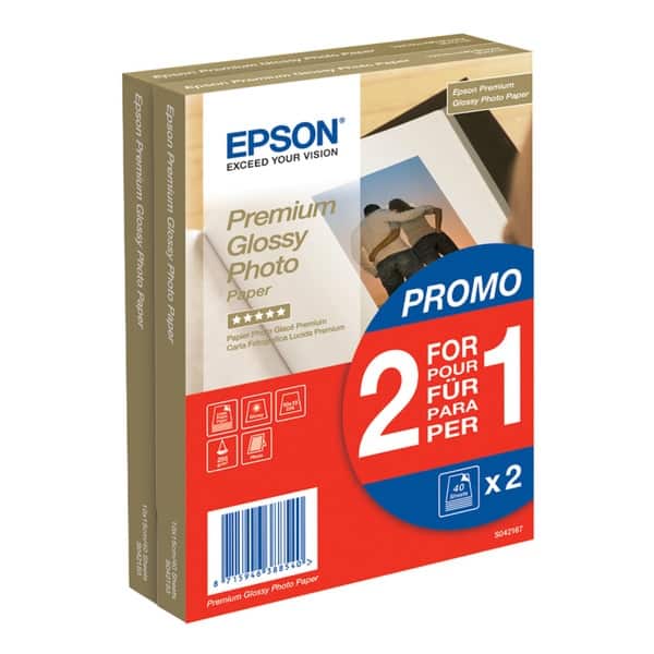 Papel Epson Premium Glossy Photo Paper 10x15 cm