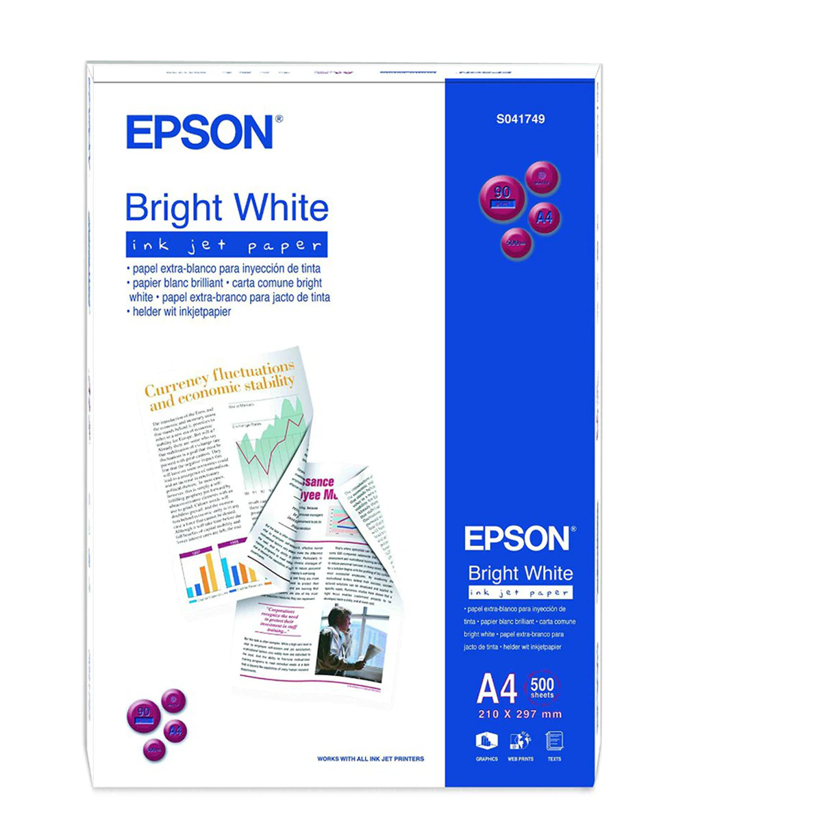 Papel Epson Especial Extra Blanco A4 90g