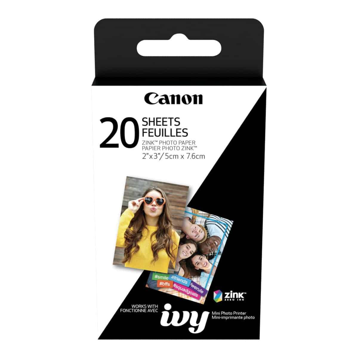 Papel fotográfico Canon ZP2030 para impresora ZOEMINI 123