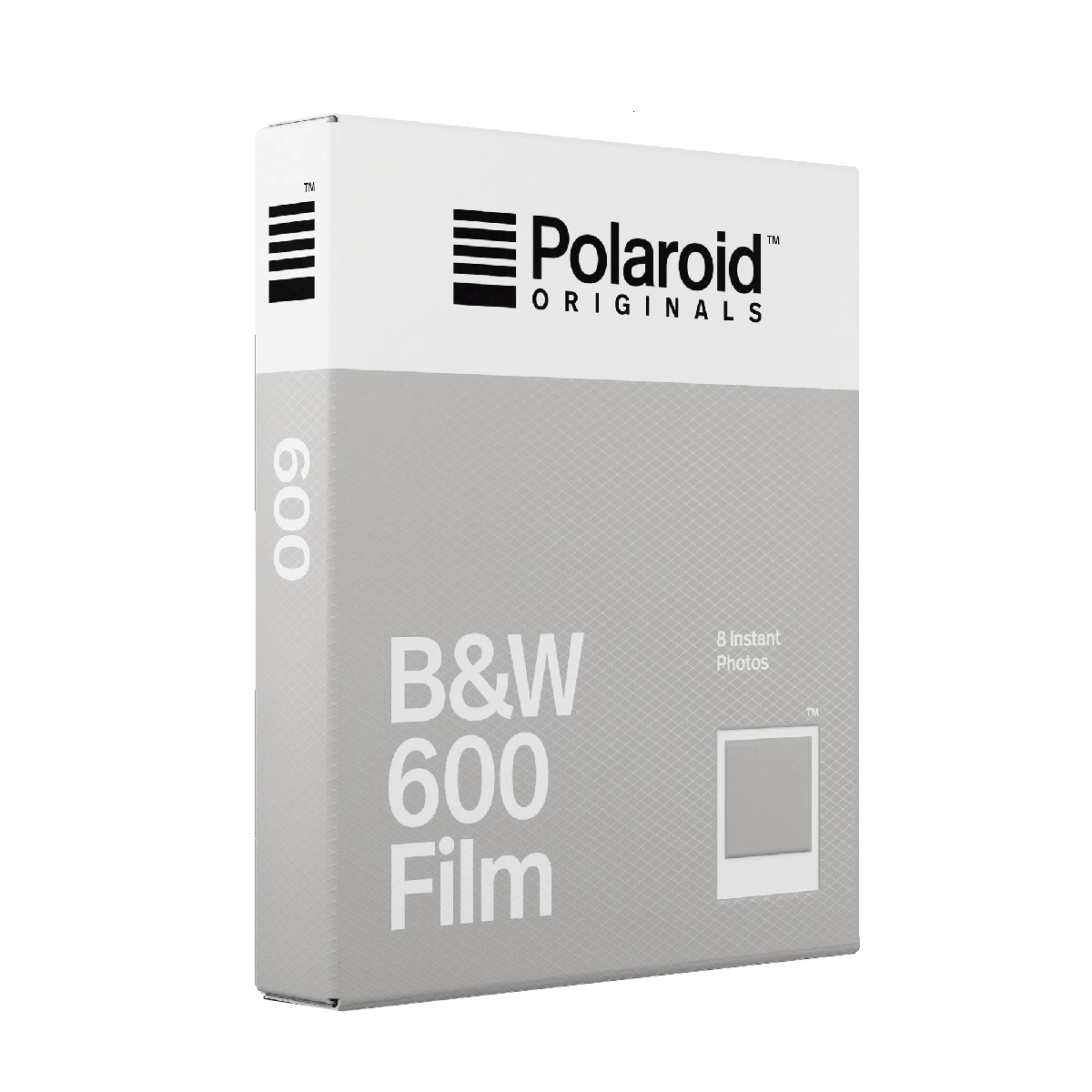 Película instantánea Polaroid 600 Blanco y Negro, 8 hojas