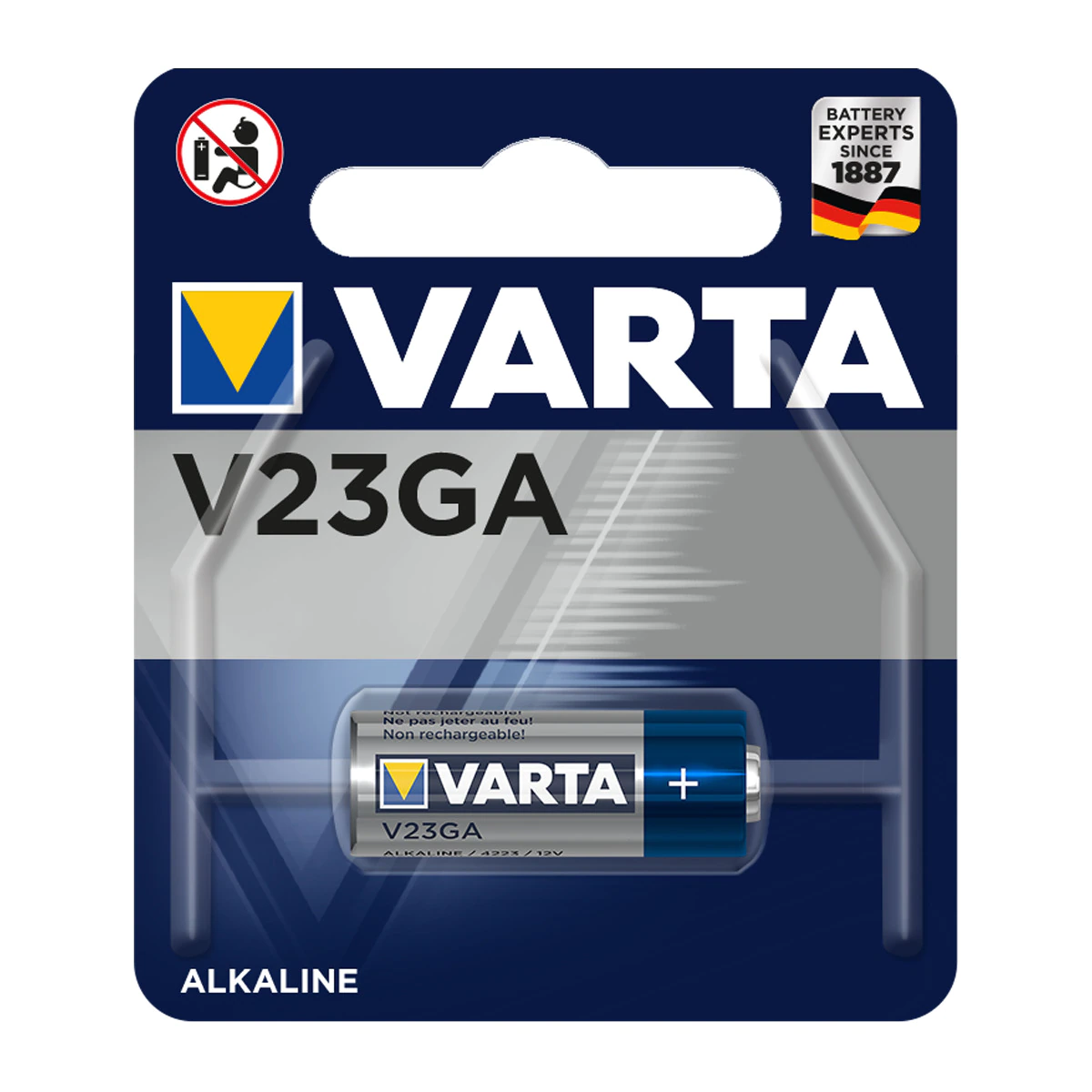 Pila alcalina Varta V23GA 12V