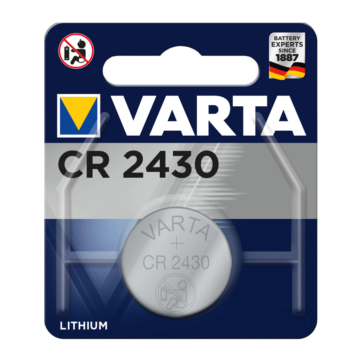 Pila de litio Varta CR-2430 3V 280 mAh