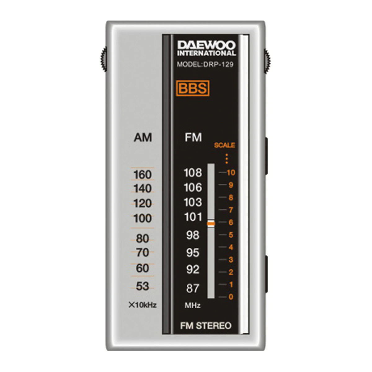Radio portátil Daewoo DRP-129