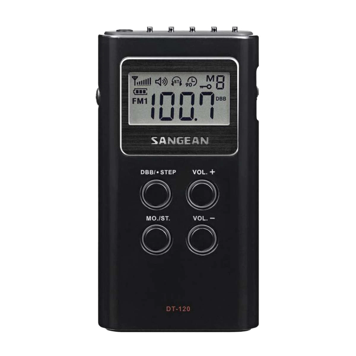 Radio portátil Sangean DT-120 Negro