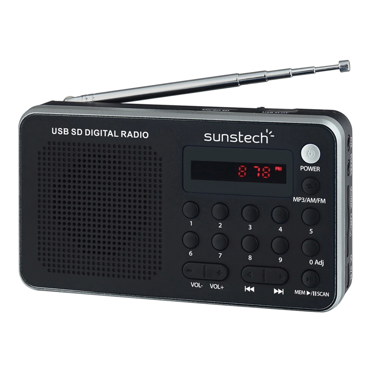 Radio portátil Sunstech RPDS32SL