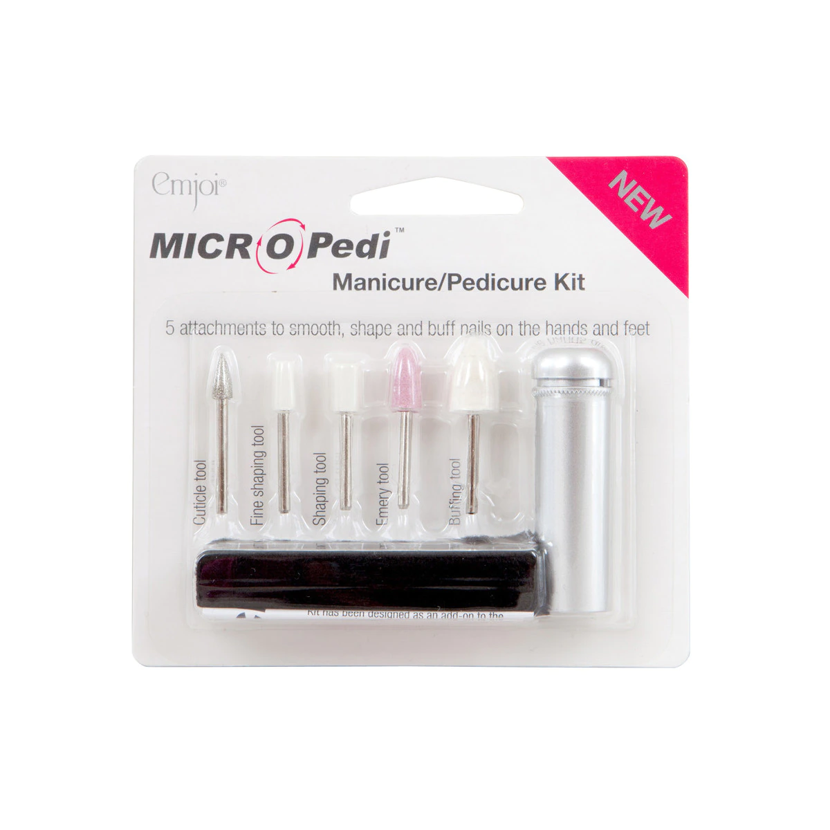 Recambio Kit de manicura / pedicura MICRO Pedi MPSET con 5 accesorios