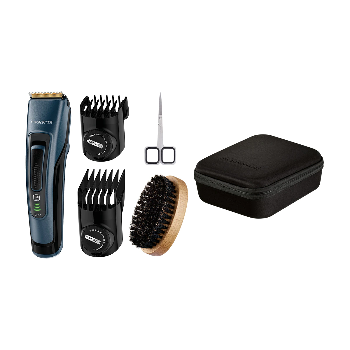 Recortadora de barba Rowenta TV4500F0 kit para barbas largas y densas