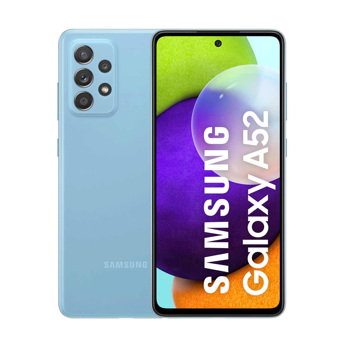 Samsung Galaxy A52 8 GB + 256 GB azul móvil libre