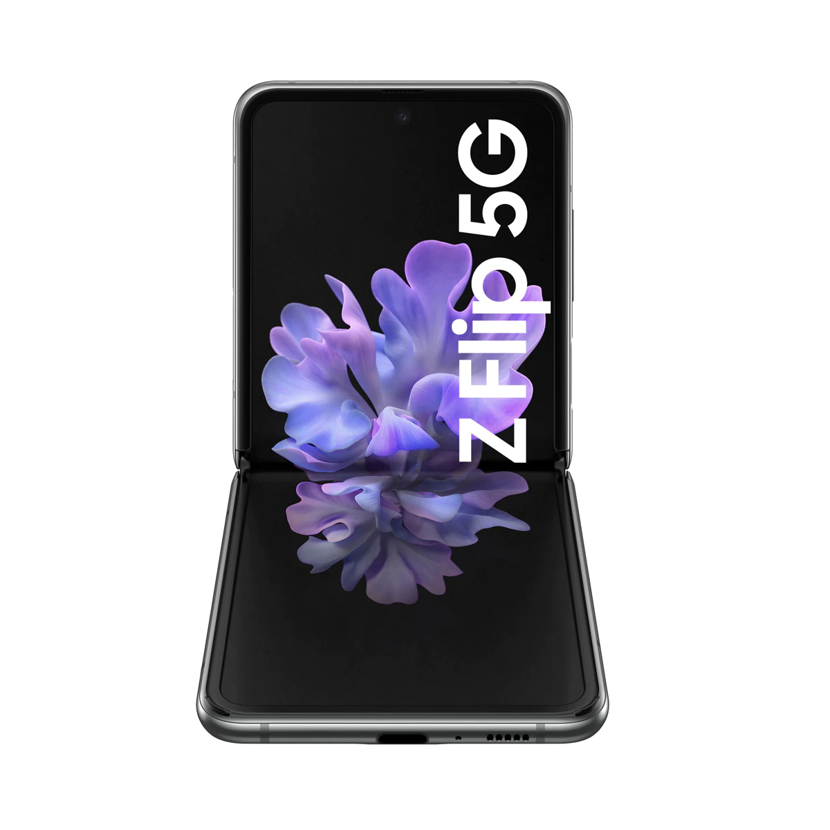 Samsung Galaxy Z FLIP 5G, 8 GB + 256 GB Gris móvil libre