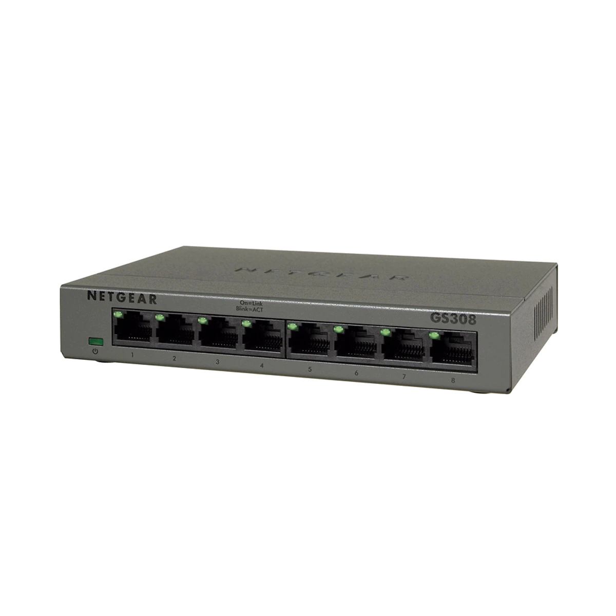 Switch Netgear GS308, 8 puertos Ethernet