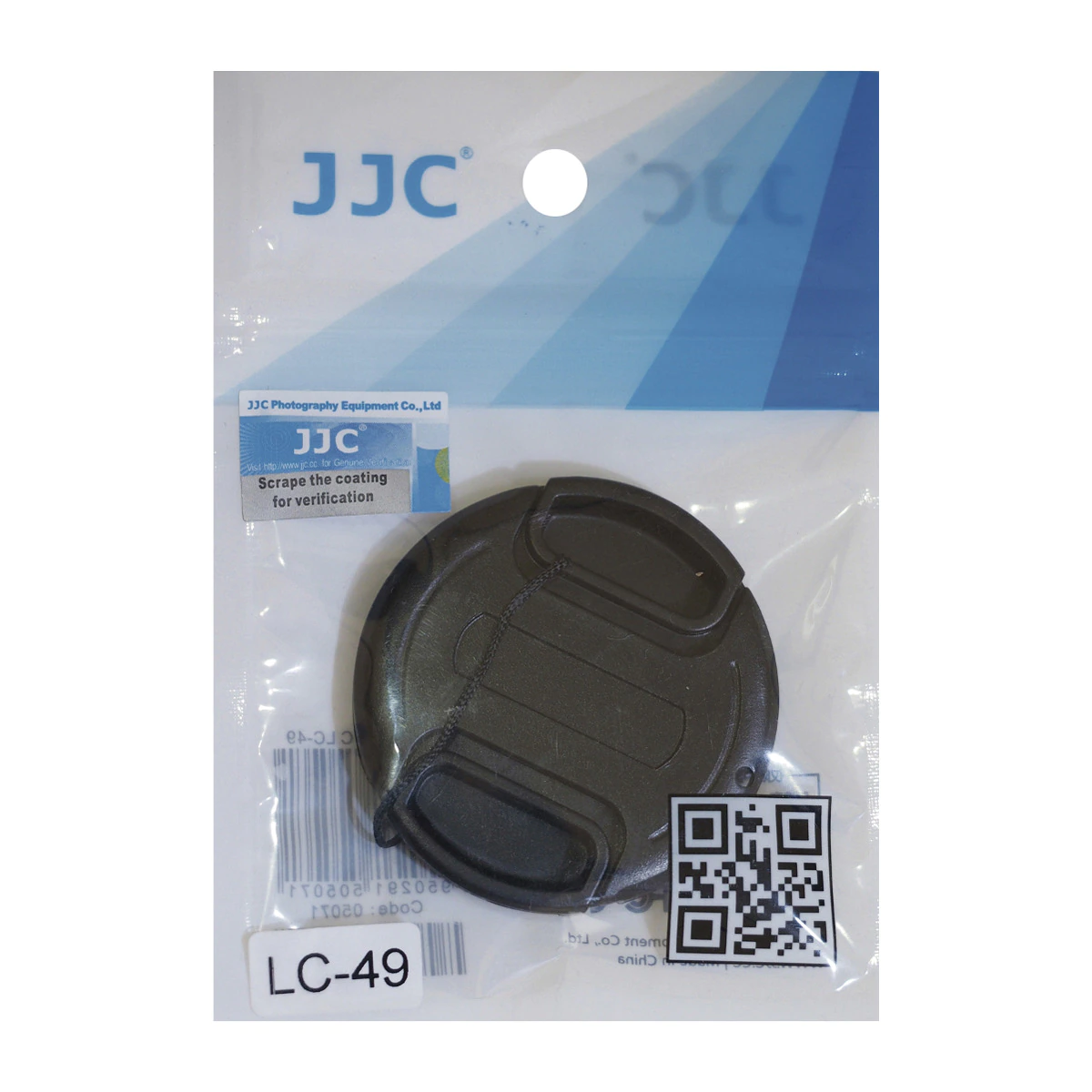 Tapa de protección JJC para objetivos con diametro 49 mm