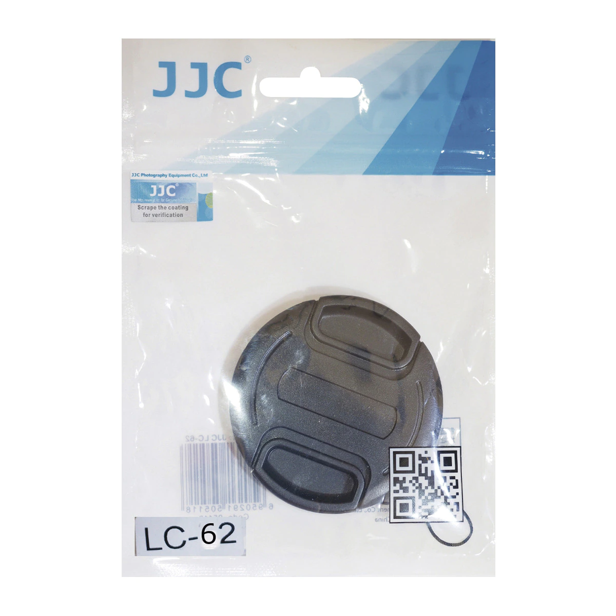 Tapa de protección JJC para objetivos con diametro 62 mm