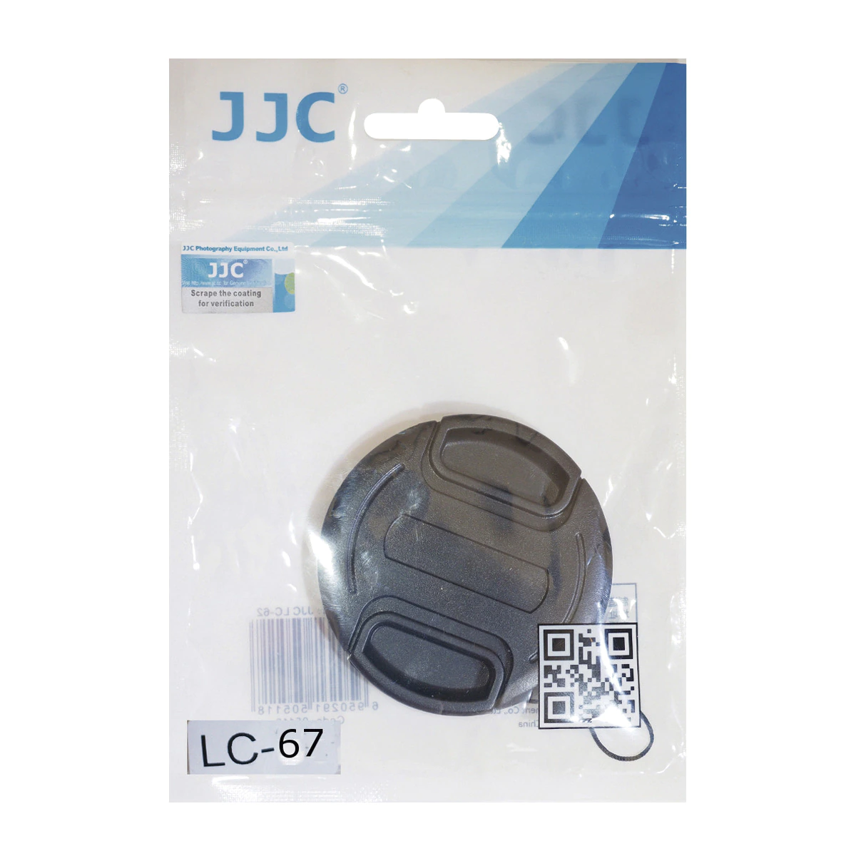 Tapa de protección JJC para objetivos con diametro 67 mm