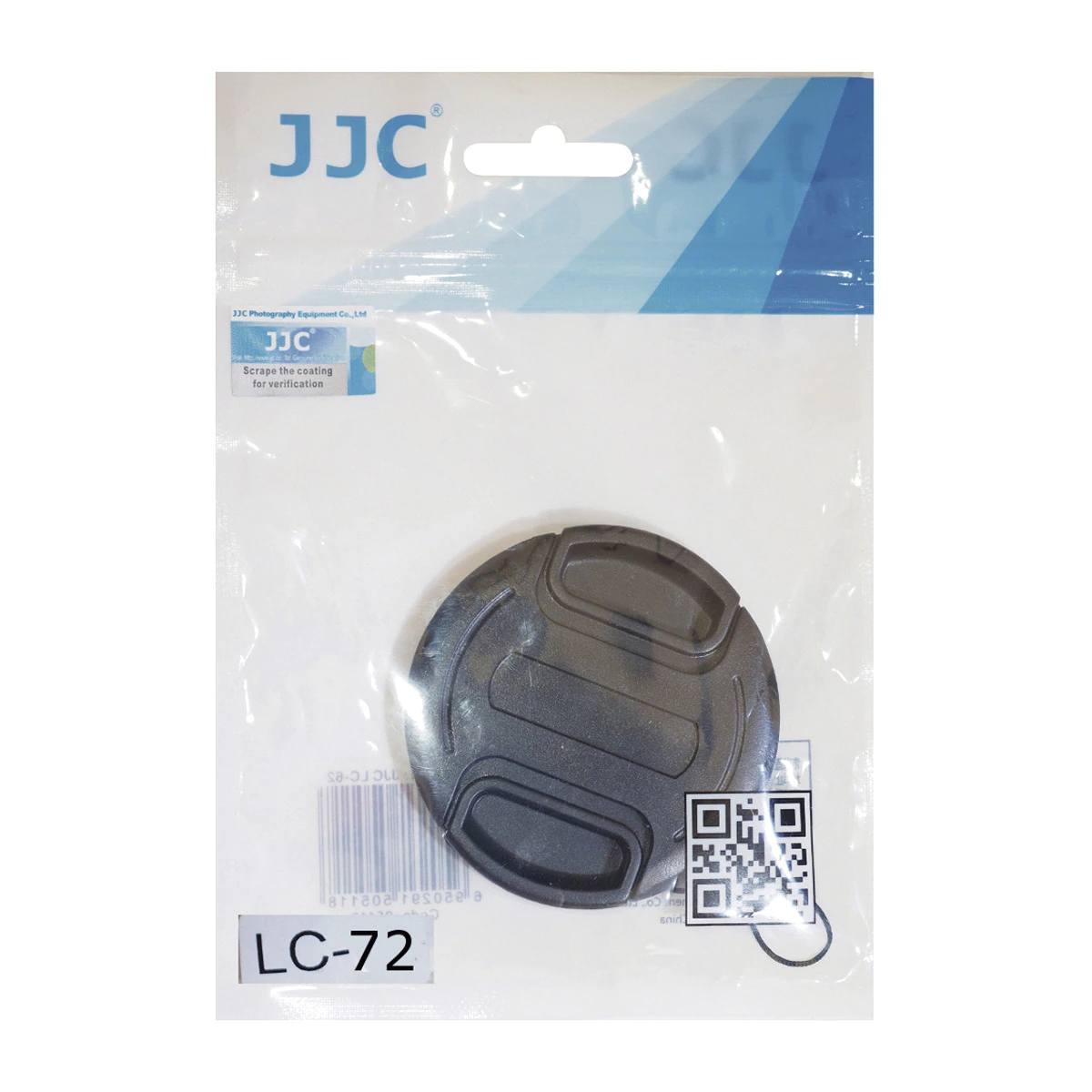 Tapa de protección JJC para objetivos con diametro 72 mm