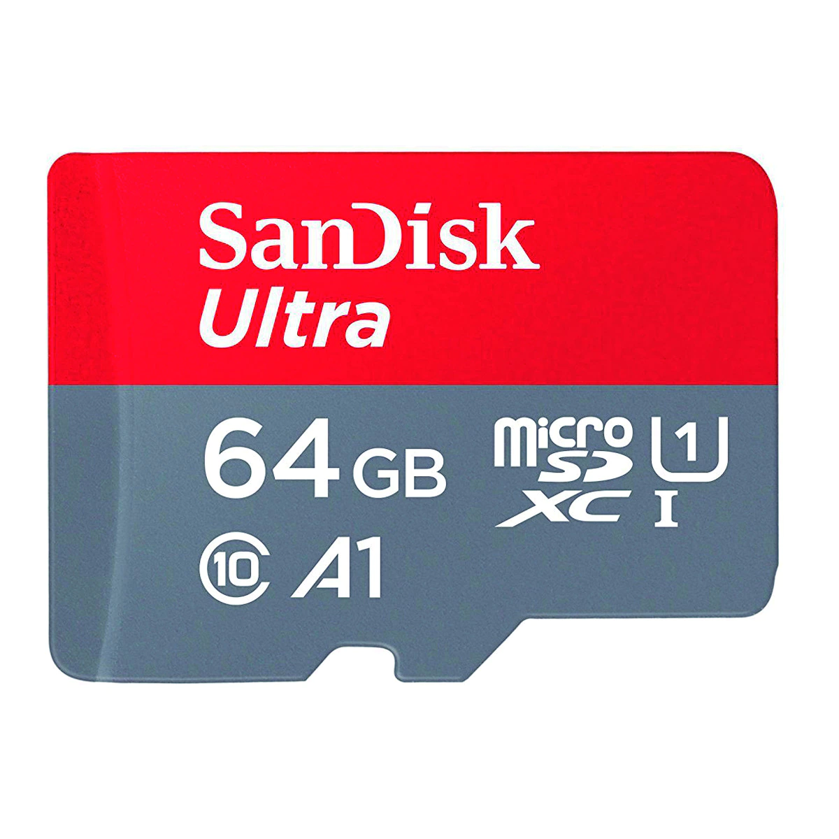 Tarjeta de Memoria SanDisk Ultra Micro SDXC Clase 10 A1 de 64 GB + Adaptador
