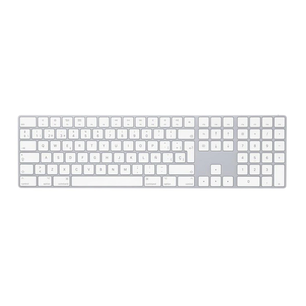 Teclado Apple Magic Keyboard con Teclado Numérico Blanco