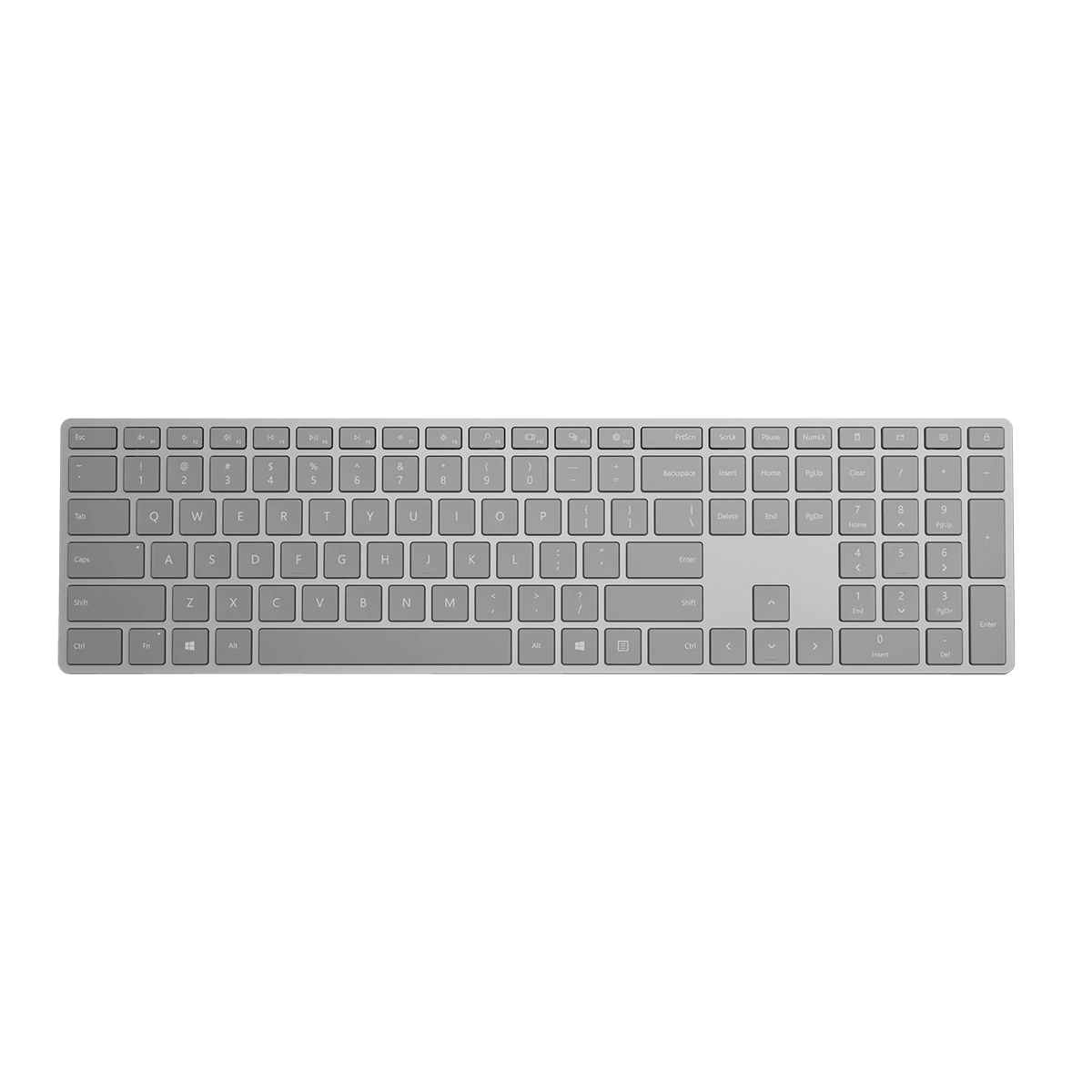 Teclado Microsoft Surface Bluetooth gris