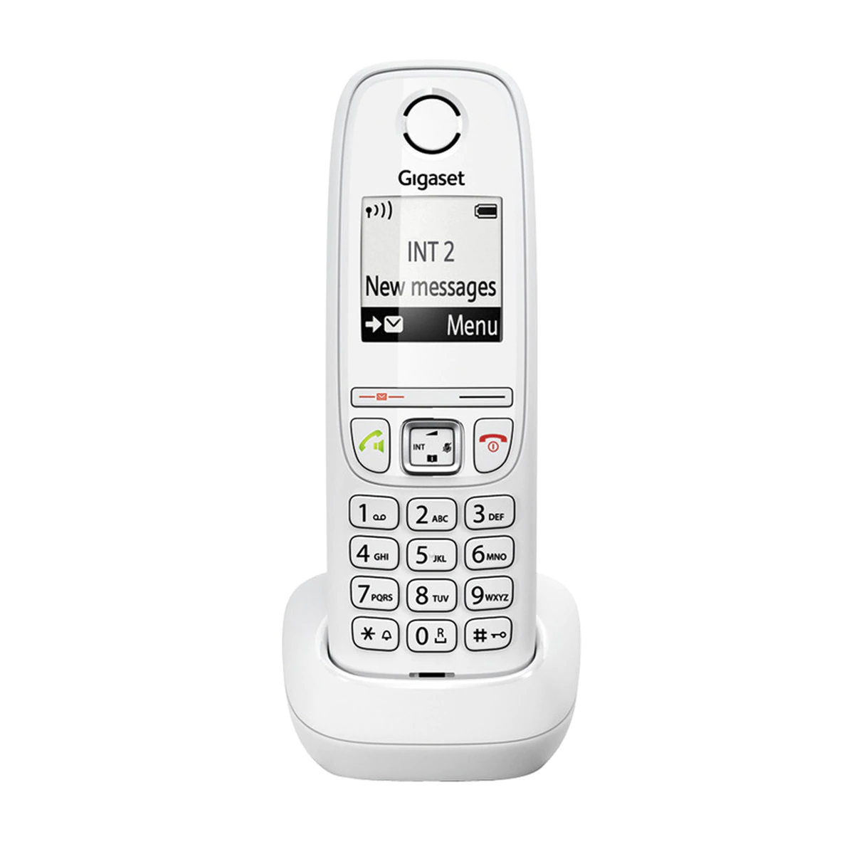 Teléfono inalámbrico Dect Gigaset AS405 Blanco