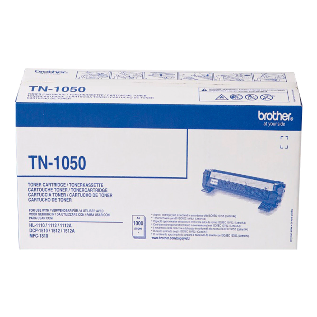 Tóner Brother TN-1050 Negro (TN1050)