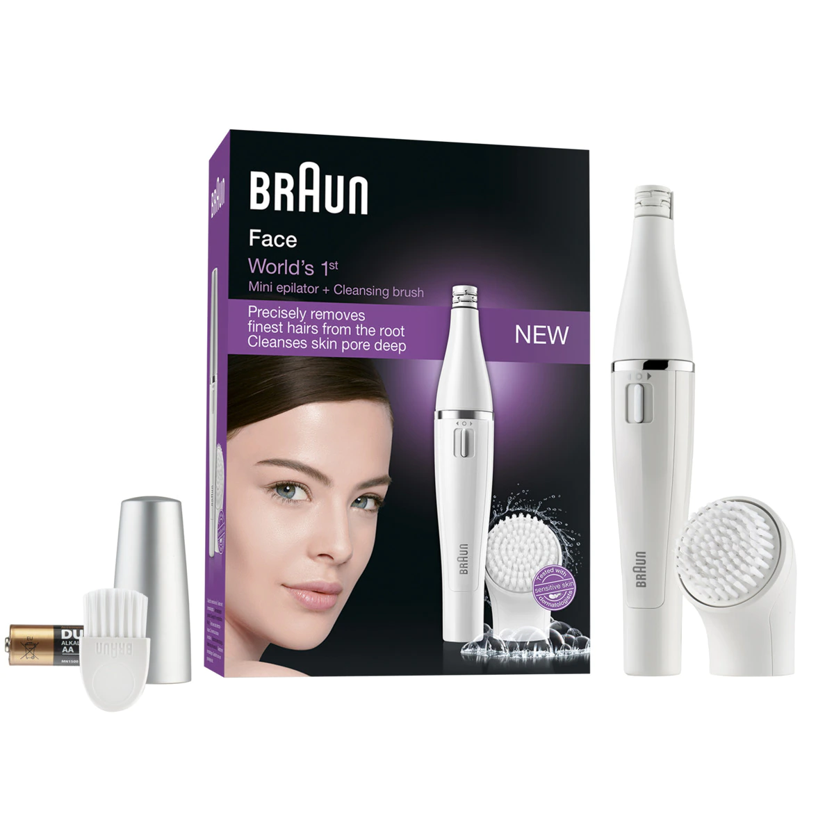 Tratamiento facial Braun Silk-épil 810