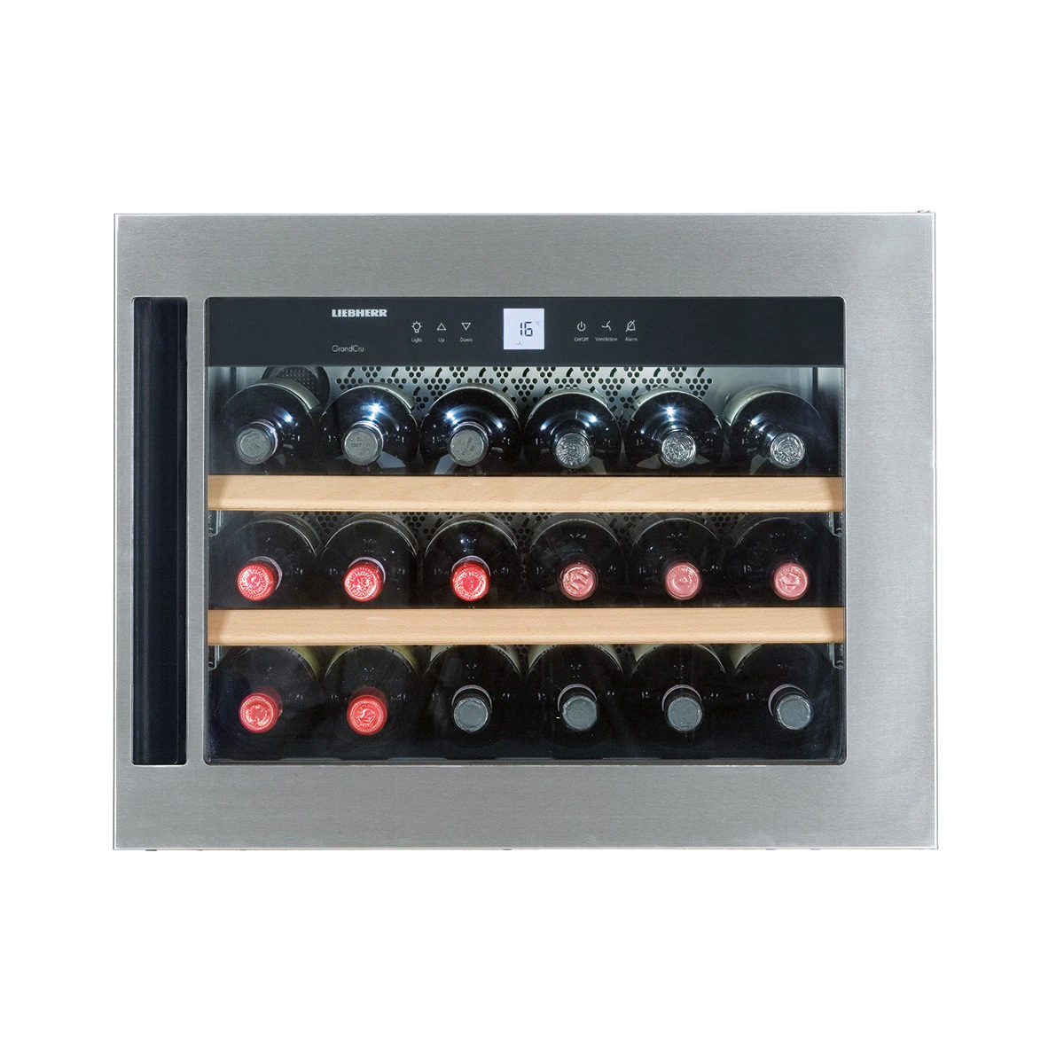 Vinoteca integrable Liebherr WKEes553 con capacidad para 18 botellas