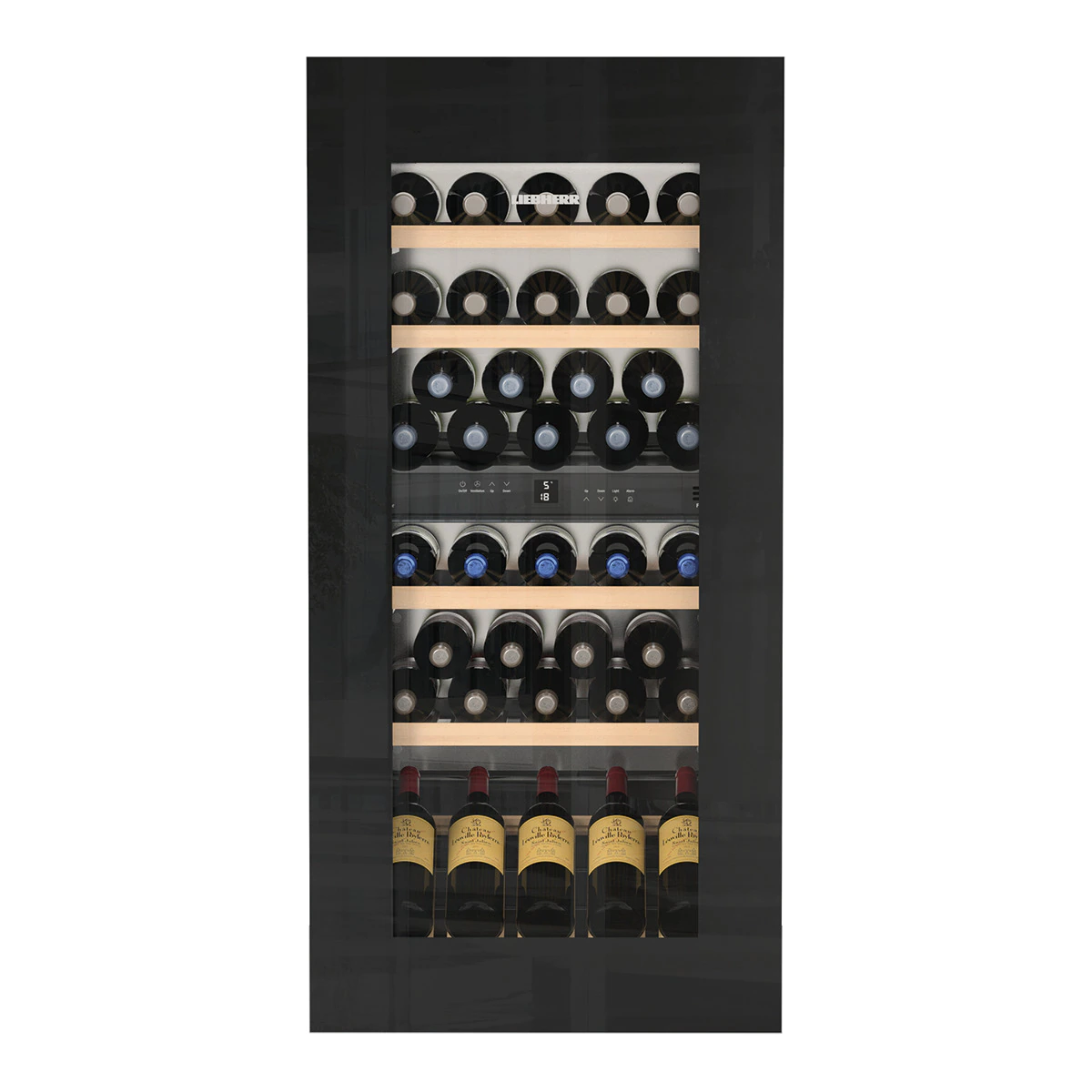 Vinoteca integrable Liebherr EWT gb 2383 con capacidad para 51 botellas