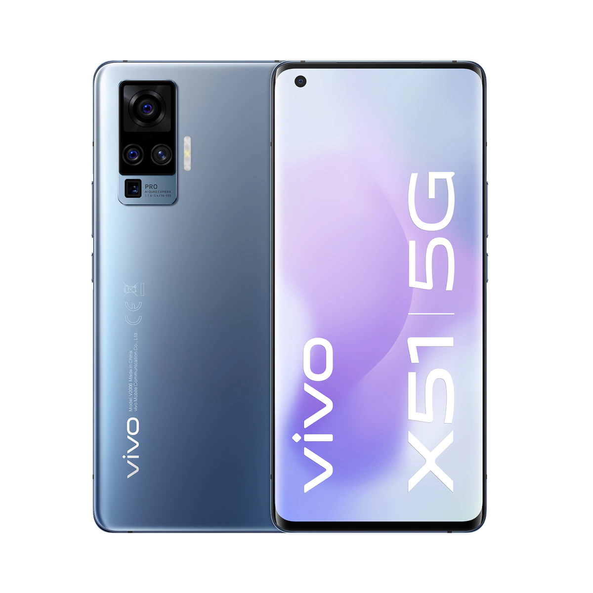 Vivo X51 5G 8 GB + 256 GB Alpha Grey móvil libre